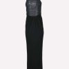 Dresses * | Tom Ford Crocodile Embroidered Halterneck Gown Black