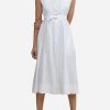 Dresses * | Acler Francis Sleeveless Midi Dress Ivory