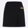 Skirts * | Stella Mccartney Falabella Mini Skirt Black