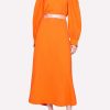 Dresses * | Stella Mccartney Belted Maxi Dress Orange