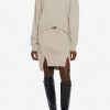 Skirts * | Jonathan Simkhai Martha High-Low Skirt Beige