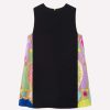 Dresses * | Versace Signature Detail Sleeveless Mini Dress Black