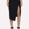 Skirts * | Off-White Tailored Midi Skirt Black