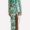 Skirts * | Etro Tree Of Life Maxi Sarong Skirt Green