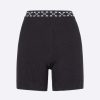 Shorts * | Off-White Arrows Waistband Bold Shorts Black