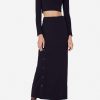 Evening * | Alexis Camryn Cropped Top Black