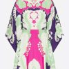 Dresses * | Valentino World Arazzo Print Cady Kaftan Dress- Delivery In 3-4 Weeks Multicolor