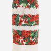 Skirts * | Dolce & Gabbana Portofino Print Lace-Trimmed Midi Skirt Multicolor