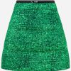 Skirts * | Moncler X Jw Anderson Waitband Mini Skirt Green