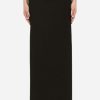 Skirts * | Balenciaga Maxi Wool Skirt Black