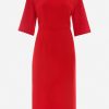 Evening * | Valentino Cady Evolution Sheath Dress- Delivery In 3-4 Weeks Red