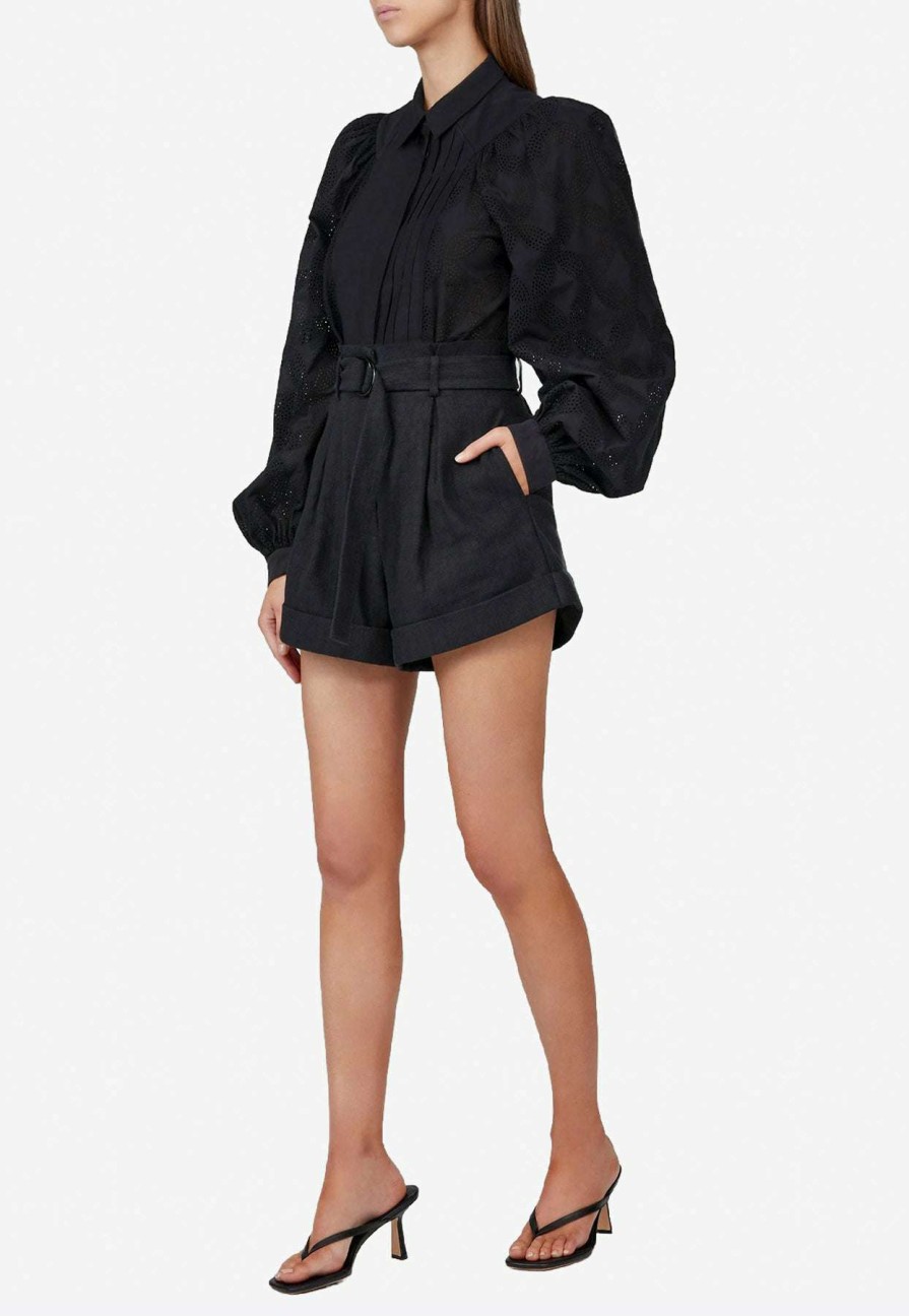 Shorts * | Acler Tennessee Shorts Black