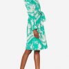 Dresses * | Emilio Pucci Rugiada Print Cotton Shirt Dress Green