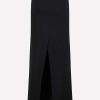 Skirts * | Balenciaga Tube Midi Skirt In Wool Black