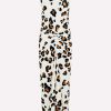 Dresses * | Marni Velour Jacquard Maxi Dress Multicolor