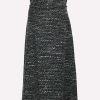 Skirts * | Dolce & Gabbana Wool Knitted Tweed Skirt Gray