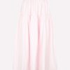 Skirts * | Cecilie Bahnsen Pleated Midi Annette Skirt Pink