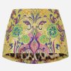 Skirts * | Dolce & Gabbana Floral Print Mini Skirt Multicolor