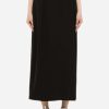 Skirts * | Balenciaga A-Line Maxi Skirt Black