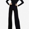 Evening * | Tom Ford Draped Jersey Jumpsuit Black