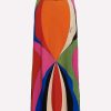 Skirts * | Emilio Pucci Goccia-Print Maxi Skirt Multicolor