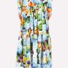 Skirts * | Dolce & Gabbana Floral Print Maxi Skirt Multicolor