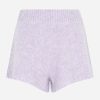 Shorts * | Rotate Susanna Knit Shorts Lilac