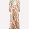 Dresses * | Etro Skylark Printed Maxi Dress In Silk Multicolor