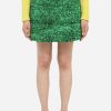 Skirts * | Moncler X Jw Anderson A-Line Padded Mini Skirt Green