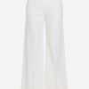 Evening * | Valentino Vlogo Chain Wide-Leg Tailored Pants White