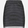 Skirts * | Santa Brands Crystal-Embellished Mini Skirt Black