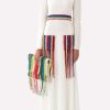 Dresses * | Chloe Maxi Dress With Crochet Detail White