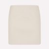 Skirts * | Sportmax Edda Mini Skirt Beige