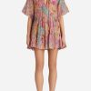 Dresses * | Etro Paisley Print Mini Dress Pink